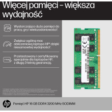 HP Pamięć do laptopa HP Pamięć 16GB DDR4 3200 8C4X9AA