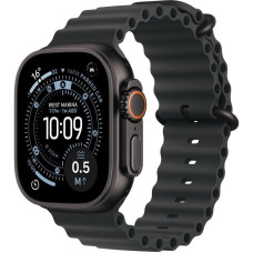 Apple Smartwatch Apple Watch Ultra 3 GPS + Cellular 49mm Black Titanium / Ocean Band Czarny (MF0J4QI/A)