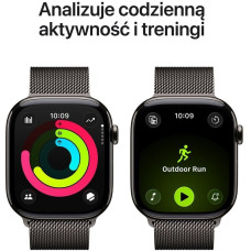 Apple Smartwatch Apple Apple Watch Series 11&Acirc;&nbsp;GPS + Cellular 46mm&Acirc;&nbsp;Slate Titanium Case with Slate Milanese Loop - M/L