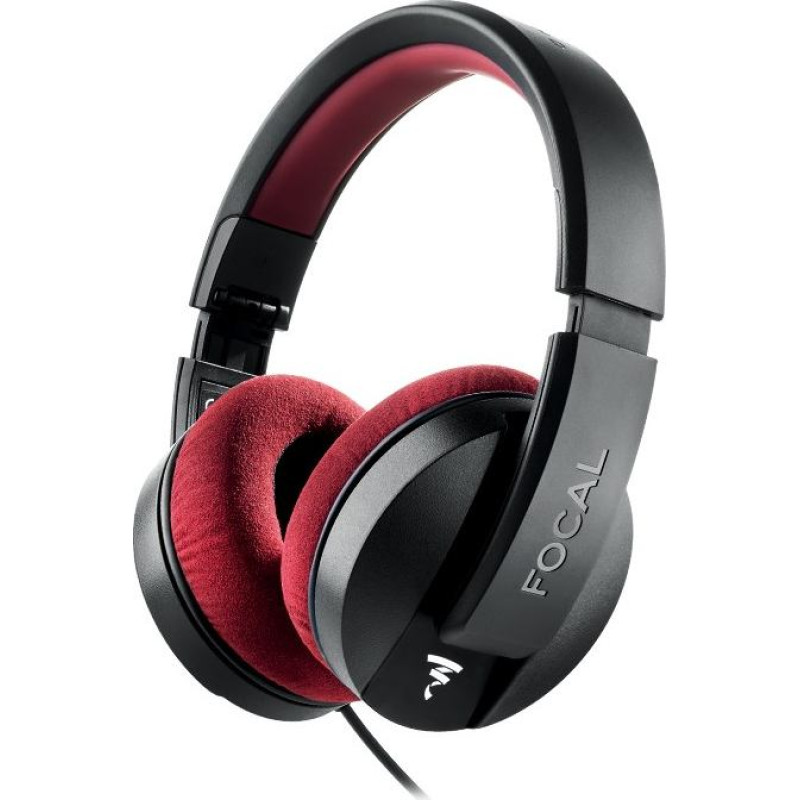 Focal Listen Professional - studio headphones (red and black)