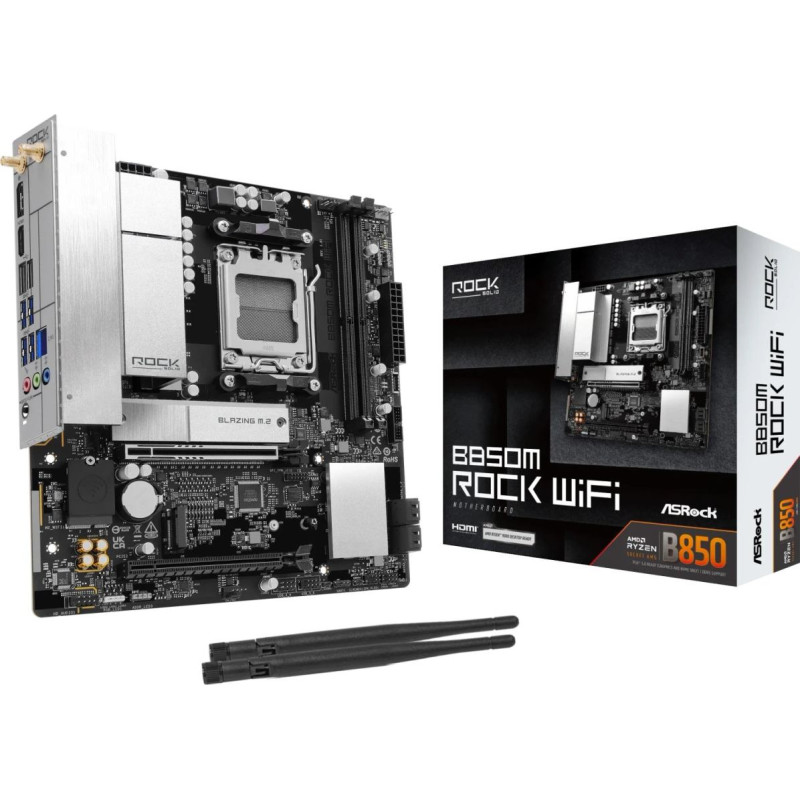 Asrock Płyta gł&oacute;wna ASRock B850M ROCK WIFI