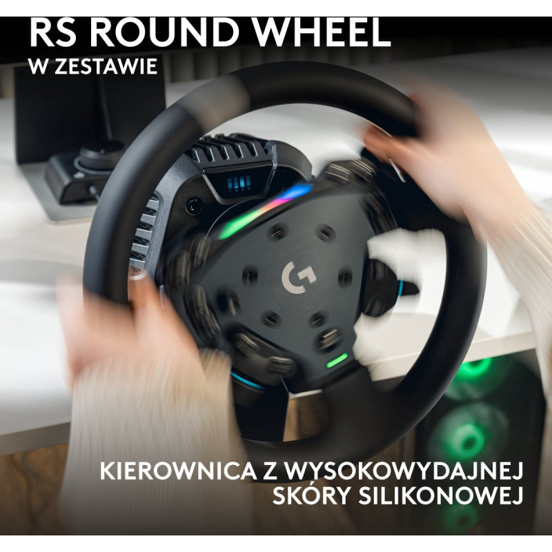 Logitech Kierownica Logitech RS50 system: Kierownica + Pedały PC/PS (941-000336)
