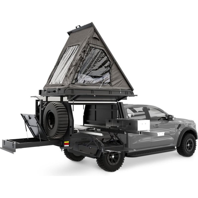 Offlander Zabudowa kempingowa pick-up flatbed canopy aluminiowa DARBAT