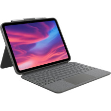 Logitech Etui z odłączaną klawiaturą Combo Touch do iPada (10. generacji i A16) Szare