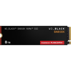 WD Western Digital Black WD_BLACK&trade; SN850X NVMe&trade; SSD POWERED BY SANDISK 8 TB