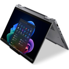 Lenovo Laptop Lenovo ThinkPad X1 2-in-1 Gen 11 Aura Edition Copilot+ PC Intel Core Ultra 5 325 Hybryda (2w1) 35,6 cm (14'') Ekran dotykowy WUXGA 32 GB LPDDR5x-SDRAM 512 GB SSD Wi-Fi 7 (802.11be) Windows 11 Pro Skandynawia Szary (21V9001Y
