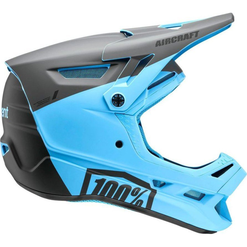 100% Kask full face 100% AIRCRAFT COMPOSITE Helmet Divise roz. L (59-60 cm)