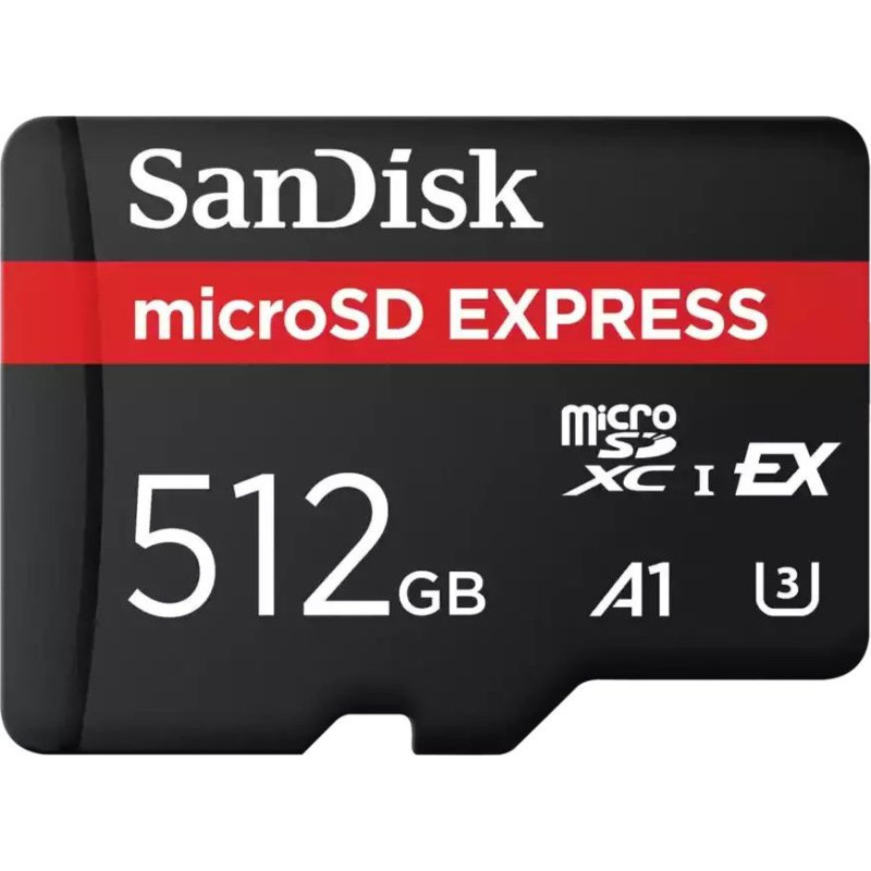 Sandisk Karta SanDisk GamePlay MicroSDXC 512 GB Class 10 UHS-I/U3 V30 (SDSQXFN-512G-GN6GN)