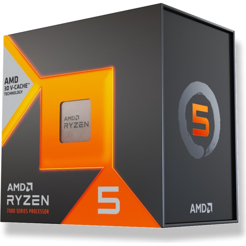 AMD Procesor AMD Ryzen 5 7500X3D, 4.0 GHz, 96 MB, OEM (100-000001904)