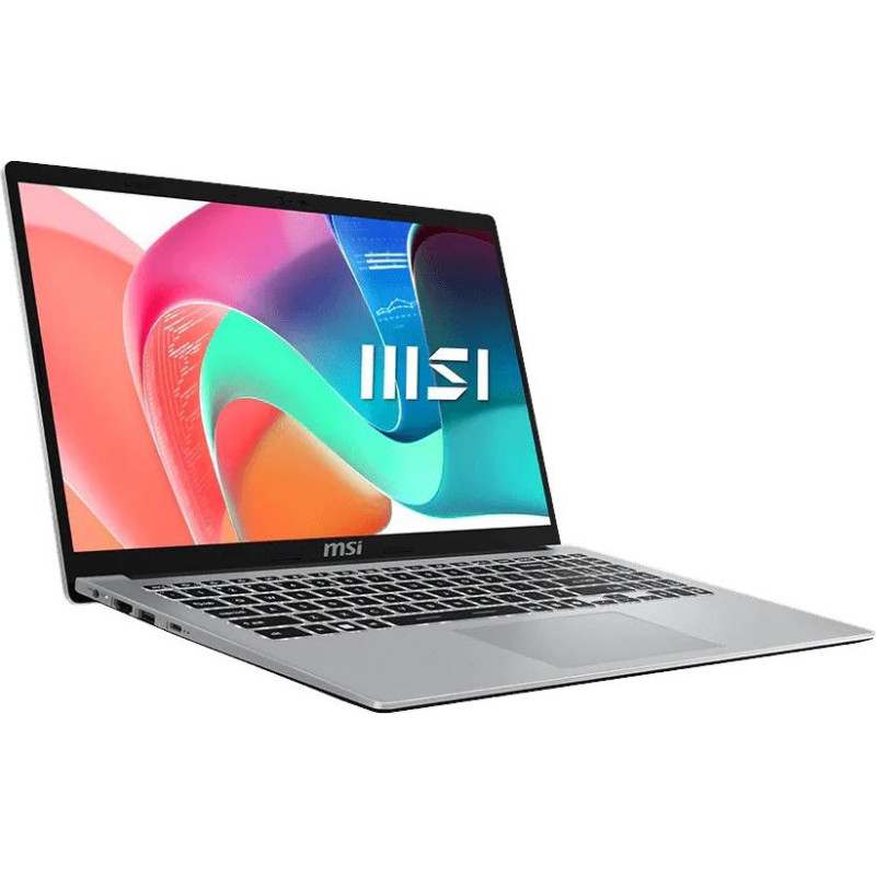 MSI Modern 15 F13MG-664XPL i5-1334U 15.6" FHD 60Hz IPS-level 8GB DDR4 3200 512GB SSD Iris Xe Graphics No OS Platinum Grey 3-year warranty