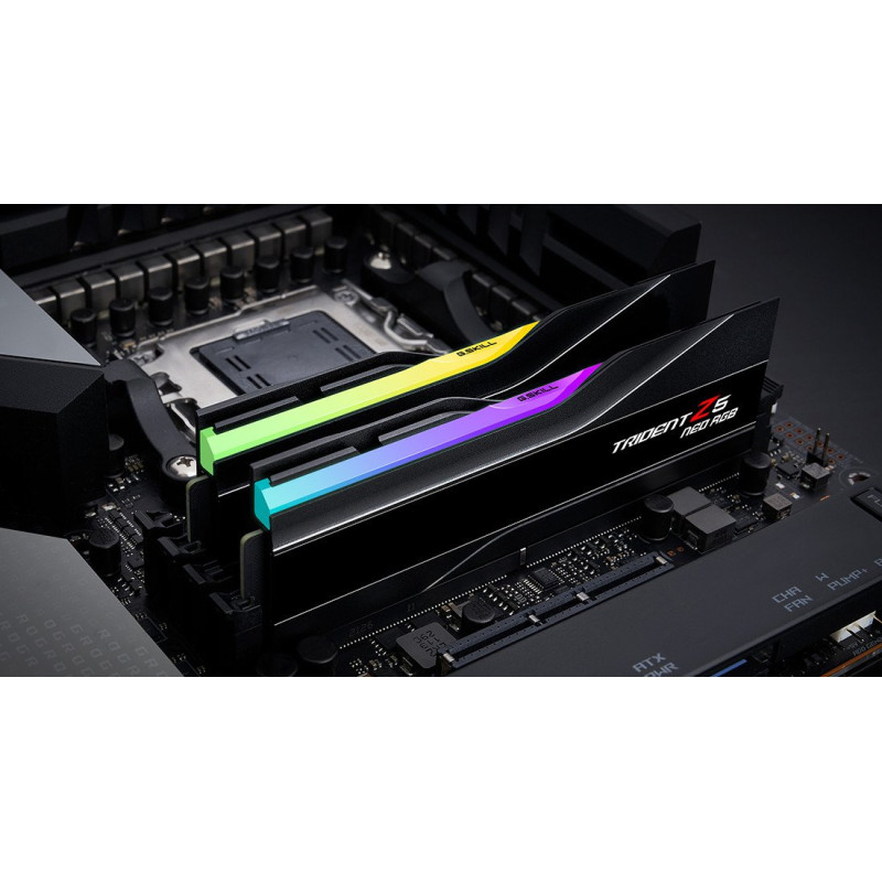 G.skill Pamięć G.Skill Trident Z5 Neo RGB, DDR5, 96 GB, 6000MHz, CL26 (F5-6000J2636H48GX2-TZ5NR)