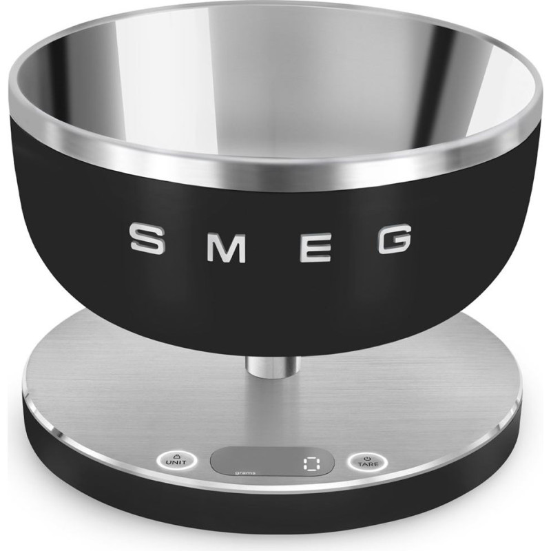 Smeg Collezione Kitchen Scales KSC01BLMWW Black