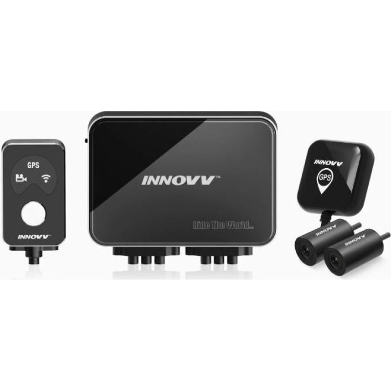 Innovv K7 - motorcycle video recorder 2 cameras front and rear with night mode
