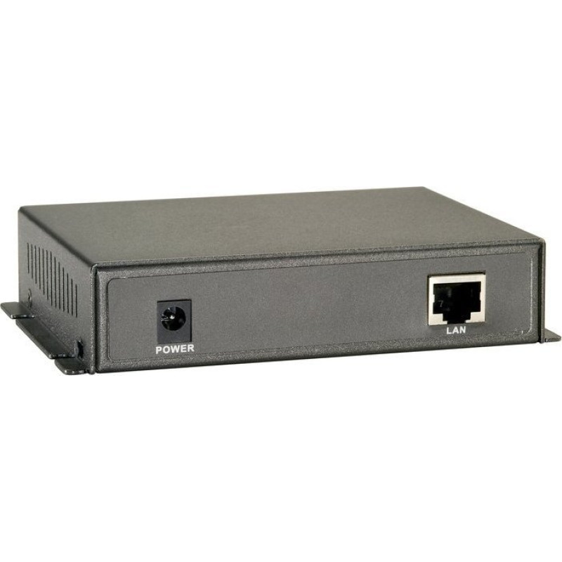 Levelone Adapter powerline LevelOne LevelOne PFE-1101T przedłużacz sieciowy Nadajnik sieciowy Czarny