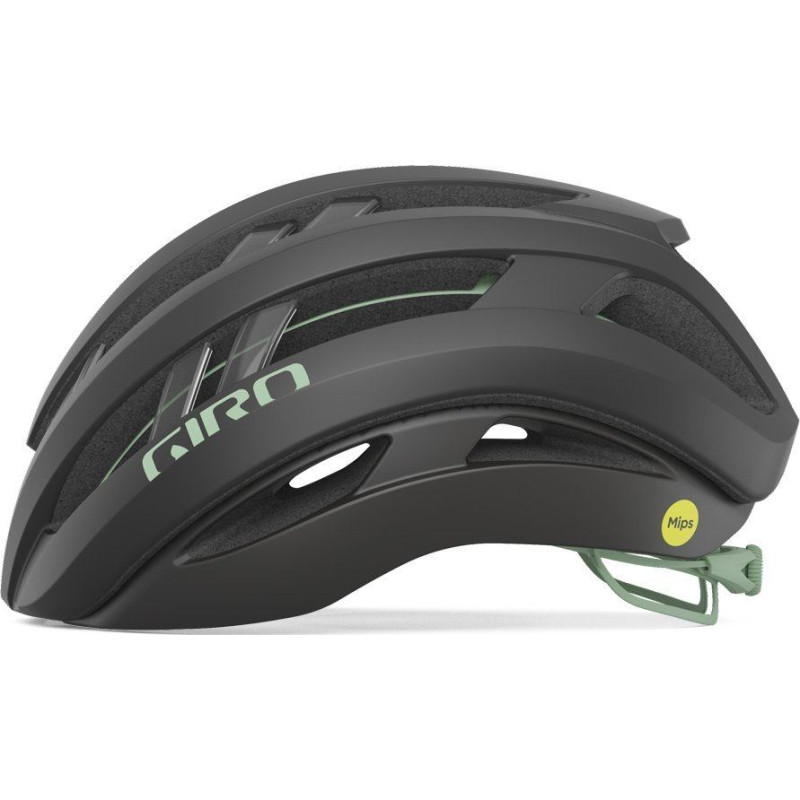 Giro Kask szosowy GIRO ARIES SPHERICAL MIPS Rozmiar kasku: S(51-55 cm), Wybierz kolor: Matte Coal Space Green