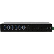 Exsys EX-12290HMS 10-portowy metalowy HUB USB 3.2 Gen 2x1 z 4 portami USB-C i 6 portami USB-A 3.2 Gen 1