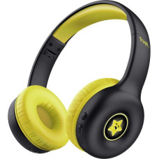 Trust Nouna Headset Wired & Wireless Head-band Calls/Music USB Type-C Bluetooth Black, Yellow