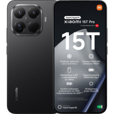Xiaomi Smartfon Xiaomi 15T Pro 5G 12/256GB Czarny  (MZB0KUHEU)
