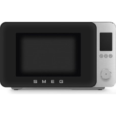Smeg Kuchenka mikrofalowa Smeg SMEG MOC02BLMEU Kombi-st&oacute;ł- Mikrofala + Gorące powietrze/Grill