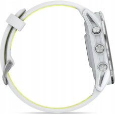 Ifit Icon Garmin Forerunner&reg; 970 Titanium with Whitestone Case and Whitestone/Translucent Amp Yellow Band