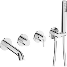 Deante Bateria wannowa Deante Silia podtynkowe chrom (BQS_018P)