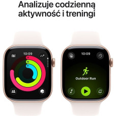 Apple Smartwatch Apple Watch 11 GPS + Cellular 46mm Rose Gold Alu Sport Band M/L R&oacute;żowy  (MFCJ4WF/A)