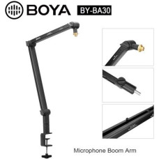 Boya Holder, Microphone Boom Arm (steel) Black EU