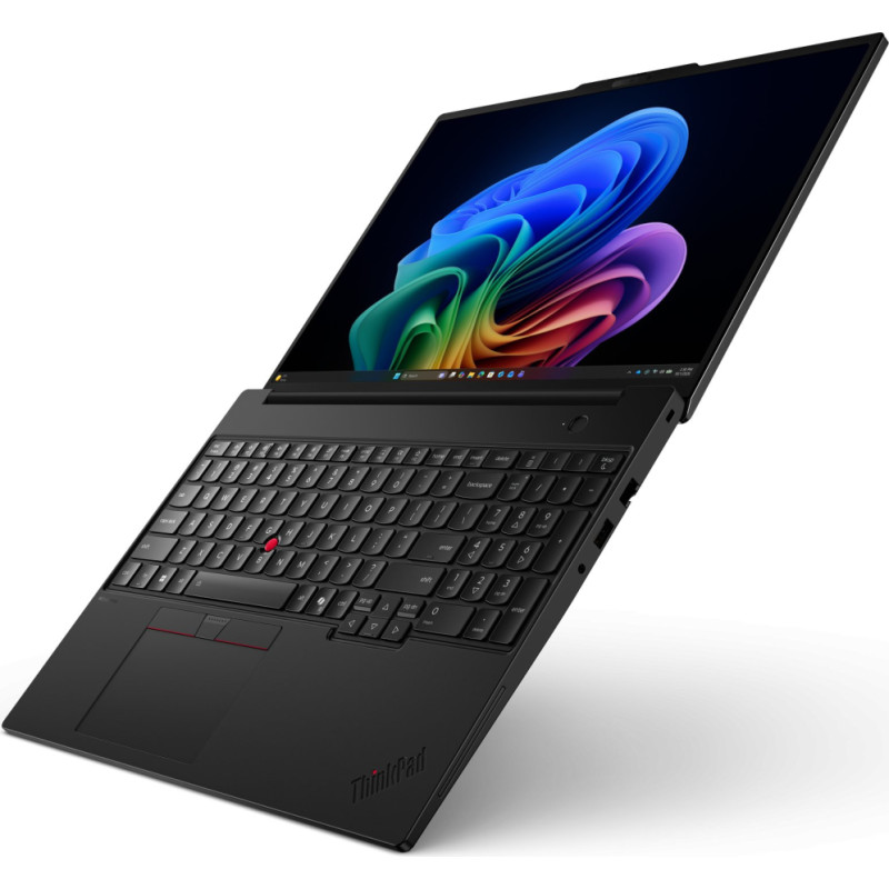 Lenovo Laptop Lenovo ThinkPad T16 Gen 5 (Intel) Copilot+ PC Intel Core Ultra 5 325 Laptop 40,6 cm (16'') WUXGA 16 GB LPDDR5x-SDRAM 512 GB SSD Wi-Fi 7 (802.11be) Windows 11 Pro Skandynawia Czarny