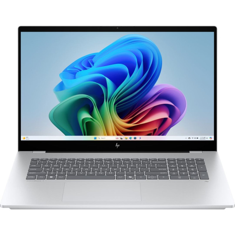 Hewlett-Packard HP OmniBook 7 Next Gen AI 17-dc0219nw Copilot+ PC Intel Core Ultra 5 226V laptop 43.9 cm (17.3") touchscreen Full HD 16 GB LPDDR5x-SDRAM 1 TB SSD Wi-Fi 7 (802.11be) Windows 11 Home Silver