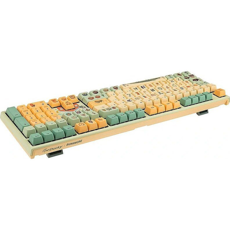 Ducky Klawiatura Ducky x Dimanche One 2 Pro Gaming klawiatura, Peter Pan - Varmilo V2 Iris (US)