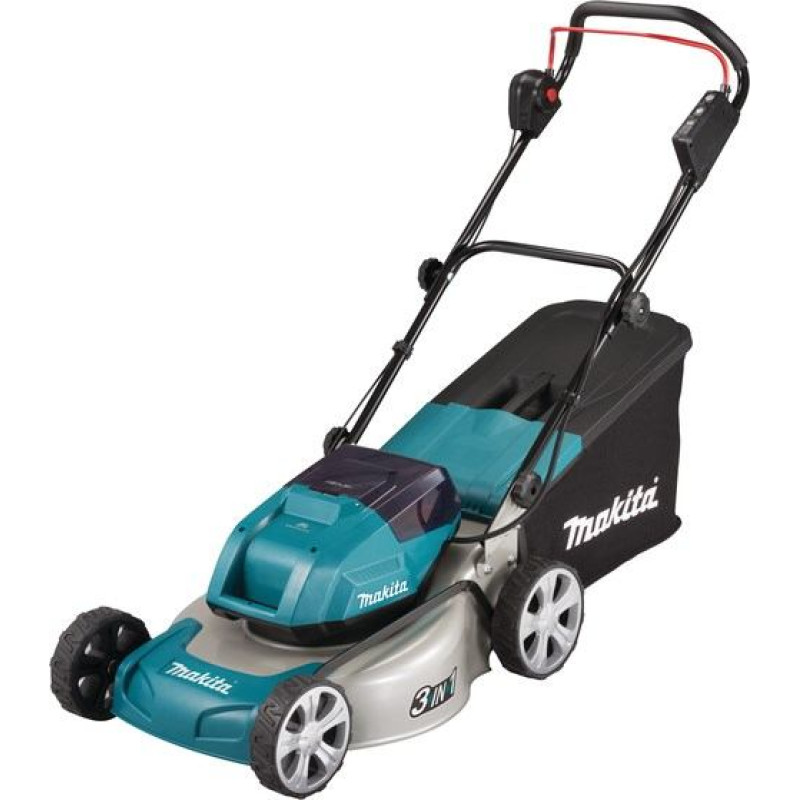 Makita DLM460Z lawn mower Battery Black, Blue