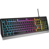 Genesis Rhod 300 RGB keyboard Gaming USB QWERTY English Black
