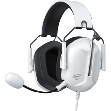 Havit H2033D - gaming headphones, white/black