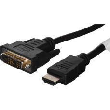Lanberg CA-HDDV-10CC-0018-BK video cable adapter 1.8 m HDMI Type A (Standard) DVI-D Black