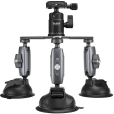 Telesin Three-Arm Suction Mount - TE-TSB-001