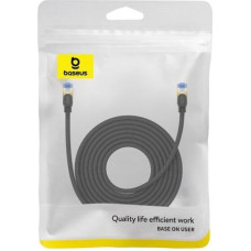 Baseus Network Cable High Speed (CAT7) of RJ45 (braided cable) 10 Gbps, 8m, Black (B0013320B111-06)