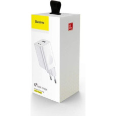 Baseus Travel Charger Quick Charger White EU (CCALL-BX02)