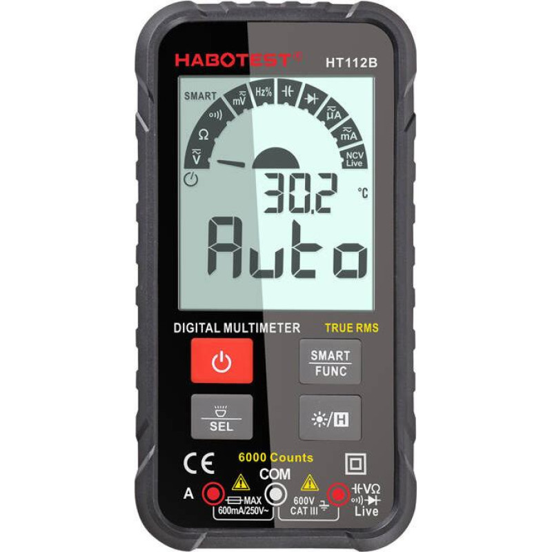 Habotest True RMS Digital Universal Multimeter Habotest HT112B