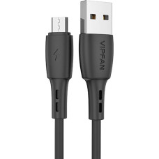 Vipfan USB to Micro USB cable VFAN Racing X05, 3A, 1m (black)