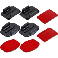 Puluz Set of Puluz stickers and mounts for spot cameras (including Insta360 X4 / X5 / DJI Osmo Action 5 Pro).