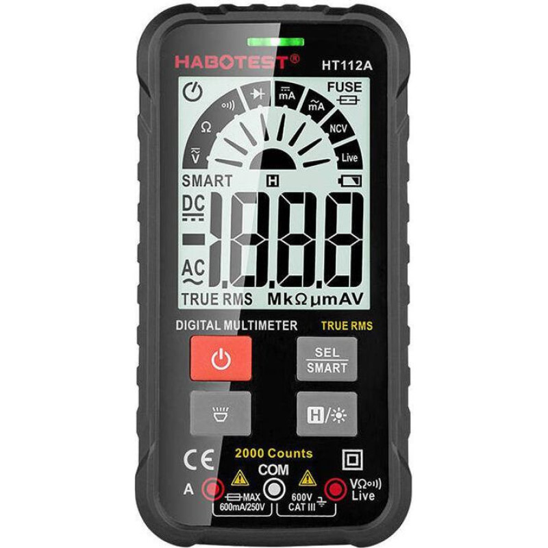 Habotest Digital Universal Multimeter Habotest HT112A True RMS
