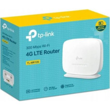 Tp-Link Wi-Fi Router TL-MR105, 4G, 300Mbps, LAN/WAN, 802.11ac, White EU