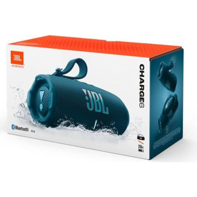 JBL Charge 6 Bluetooth Wireless Speaker Blue EU