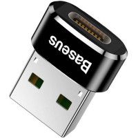 Baseus USB-C to USB-A adapter 3A (Black)