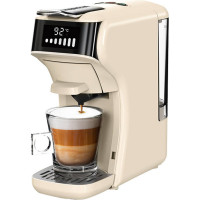 Hibrew 5-in-1 capsule coffee maker H1B-beige (beige)