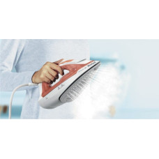 Tefal Virtuo 30 FV2C40E0 iron Dry & Steam iron Ceramic soleplate 2000 W Peach, White