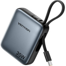 Vention Powerbank Vention FHEH0 10000mAh 35W (Szary)