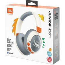 JBL JR470NC Bluetooth Wireless On-Ear Headphones for Kids White EU