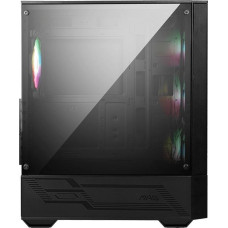 MSI MAG Forge 112R Midi Tower Black, Transparent