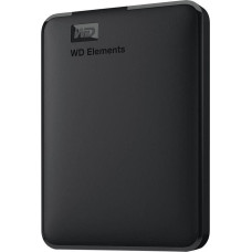 WD Dysk zewnętrzny HDD WD Elements Portable 5TB Czarny (WDBU6Y0050BBK-WESN)